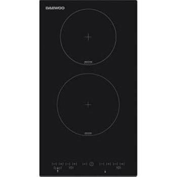 Placa de Cocción Vitrocerámica Daewoo 2 Fuegos 30 cm 3000 W Negra