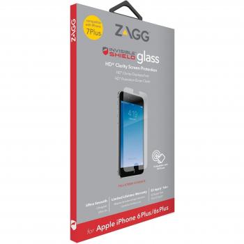 ZAGG HD Protector de pantalla transparente para iPhone 6 / 6s plus es compatible con iphone 7 plus