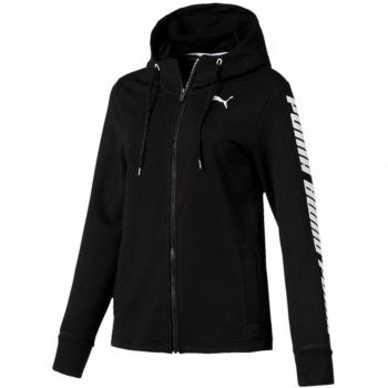 Puma Modern Sports Hooded Jacket Sudadera, Mujer, Cotton Black, XS