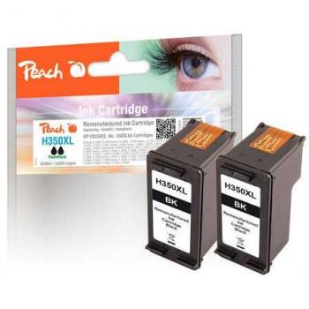Pack Doble de Cabezas de Impresión Negra Compatibles con HP No. 350XL y CB336EE (2 unidades)