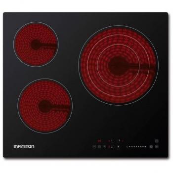Placa Vitrocerámica Infiniton VITRO316 de 60cm con Slide Touch Control