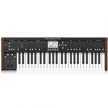 Behringer DEEPMIND 12 True Analog 12-Voice Polyphonic Synthesizer, 4 FX Engines, 2 OSCs and LFOs per Voice, 3 ADSR Generators, 8 Channel Modulation Matrix, 32-Step Control Sequencer, Remote control