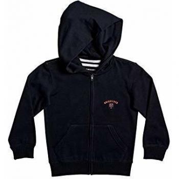 Quiksilver - Sudadera con Capucha y Cremallera - Niños 2-7 - 4 - Negro
