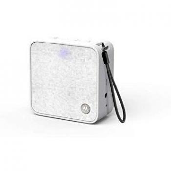 Motorola Sonic Boost 210 - Altavoz inalámbrico Bluetooth, Color Blanco