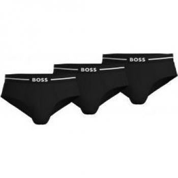Pack de 3 slips negros para hombre BOSS