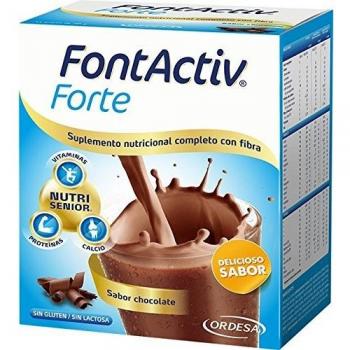 Fontactiv Forte Chocolate - 14 Sobres de 30gr - Suplemento Nutricional para adultos y mayores - 1 o 2 sobres al día.