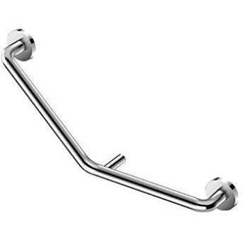 Gala G5309100 Accesorio de Baño Trendly Hotels-Asidero Izquierdo, Ángulo 135°, Acabado Cromo Brillo, 49 cm