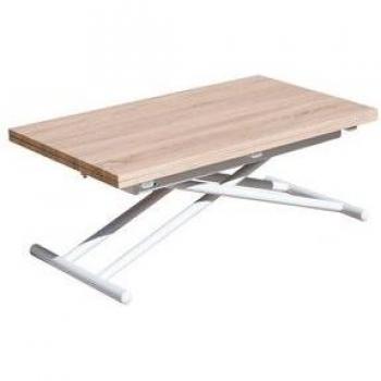 Mesa de Centro Up & Down Elevable y Extensible 4 Posiciones 49-76x100x50 cm