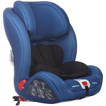 Playxtrem Navi Fix, Silla de coche grupo 1/2/3 Isofix, azul