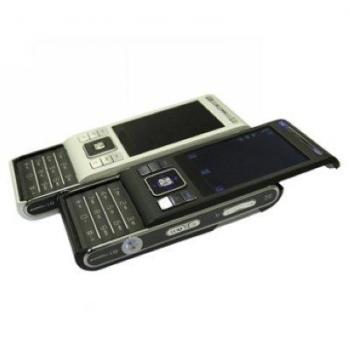 Logotrans - Protector de pantalla y toallita limpiadora para Sony Ericsson C905
