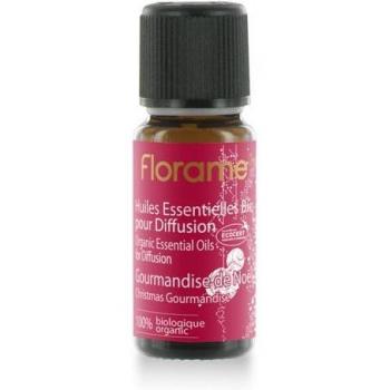 Composición BIO de aceites esenciales Delicias de Navidad Florame - Aceite esencial, 100% natural, aromaterapia, fragancia navideña, ingredientes orgánicos