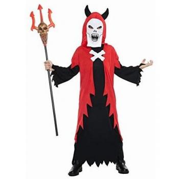 Disfraz de Demonio con máscara para niño