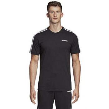 Adidas E 3S tee T-Shirt, Hombre, Black/White, L