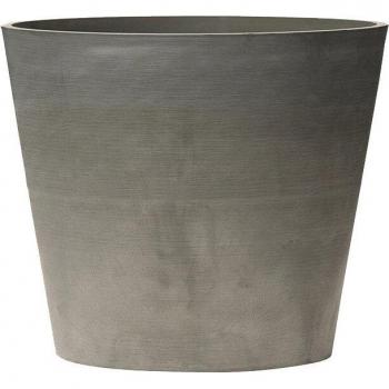 Maceta Nova Vita Cono Truncado Gris Claro 10 Cm Reciclada