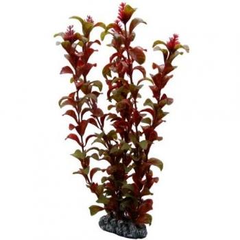 Planta Artificial de Acuario Rotala 30 cm con Base de Roca