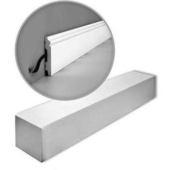 Caja de 16 piezas de cornisas y molduras Orac Decor SX165, longitud total 32m, altura 6.9 cm