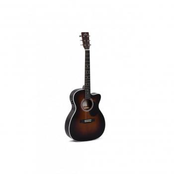 Sigma OMTC-1E-SB Electro-Acoustic Folk Guitar Sunburst Finish