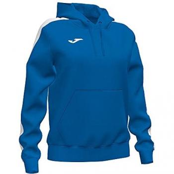Sudadera con capucha Joma Championship IV mujer royal blanco
