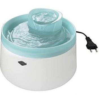 EBI FUENTE PARA GATOS CASCADE (AZUL 1.5 L 22 x 15 CM