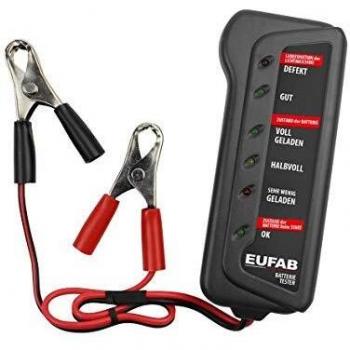 Eufab 16599 - Comprobador de batería