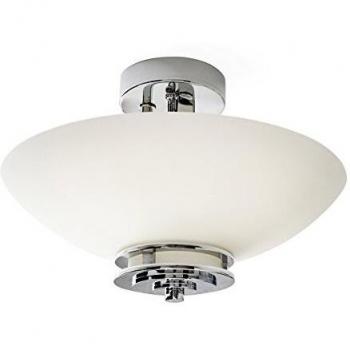 Lámpara de techo para baño Hendrik LED 3 luces cromo pulido IP44 G9
