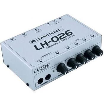 Omnitronic 10355026 LH-026 - Mezclador estéreo