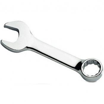 Llave combinada TOPTUL AAAF1414, tamaño 14mm, fabricada en acero al cromo vanadio, acabado pulido y cromado para mayor durabilidad y resistencia a la corrosión, diseño de doble boca (ab