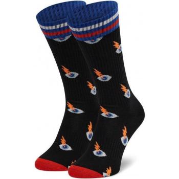 Happy Socks I See You Thin Crew Socks - Red, Blue, Black, Grey - Size: 41-46