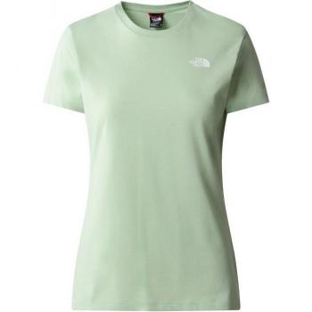 Camiseta The North Face Simple Dome Verde Mujer
