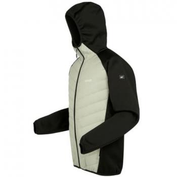 Regatta Men's Hybrid Water-Repellent Jacket - Andreson VIII in Abbeystone Black