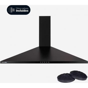 Campana Piramidal Everest 6090B Universal Blue 90 Cm Negra