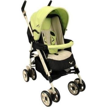 Abb Diffusion TSP1301 Trio Quarto Voluto - Carrito con capazo, color verde y negro