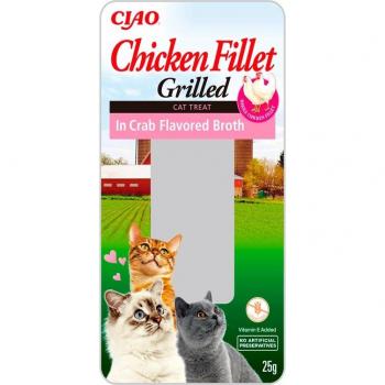 Churu Vet Filete De Pollo Caldo Cangrejo 1X25Gr