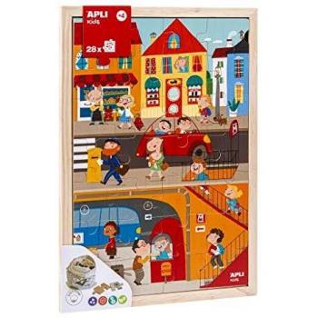 APLI Kids- Puzle, Multicolor
