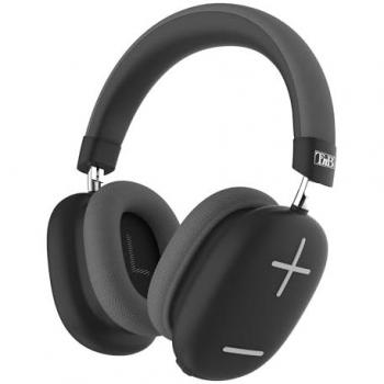 Auriculares Bluetooth Diadema T'nb Bounce Max Azul y Naranja, Inalámbricos y Alámbricos, Llamadas/Música, Sonido Estéreo, Autonomía de 50 Horas