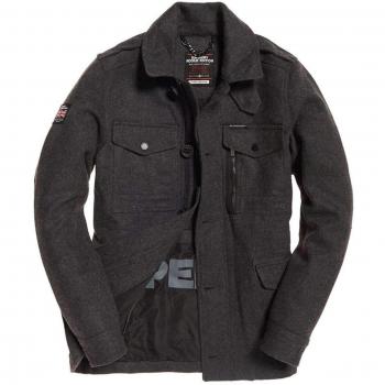 Superdry M50015LR Chaquetas Hombre Gris M