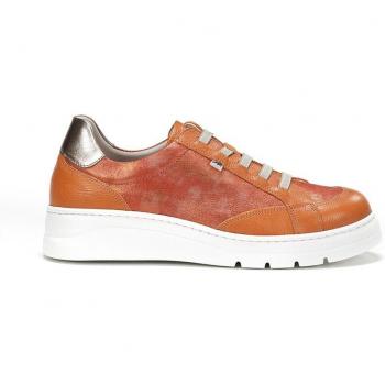 Fluchos - Zapatos de cordones de mujer fabricados en piel y Zapatillas deportivas mujer F1918