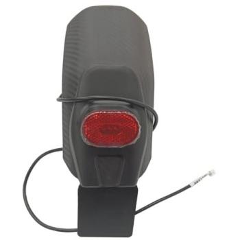Guardabarro Trasero con Luz para Patinete Eléctrico - Compatible con Zwheel S4, ZRINO, Zfox, Zlionx, Zfox Plus, Zfox MAX, Zrino SE/Duo/Duo MAX