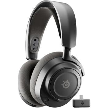 Auriculares Gaming Inalámbricos SteelSeries Arctis Nova 7P Gen 2 con Bluetooth 5.3 y Cancelación de Ruido - Negro