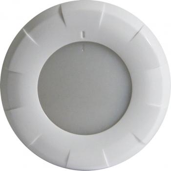 LUMITEC AURORA LED DOME LIGHT - WHITE FINISH - WHITE/BLUE DIMMING