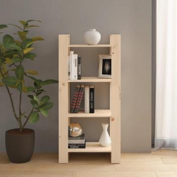 Librería/partición 60x35x125 cm madera maciza de pino