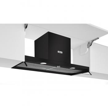 Balay 3BD896MN Campana Integrable Decorativa, 90cm, 70 dB, Cristal Negro, 3 Velocidades