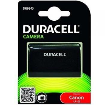 Duracell DR9943 Analog Canon LP-E6 Battery for EOS 60D 70D 7D 5D Mark 2 Mark 3 7.4V 1600 mAh