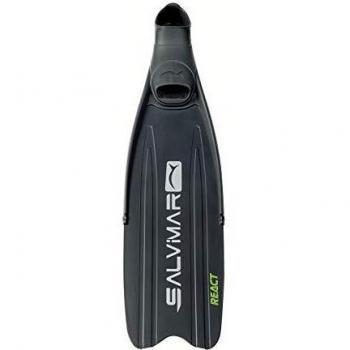 SALVIMAR React - Aleta Unisex para Adulto, Color Negro, 38/39