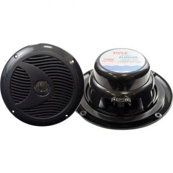 PYLE PLMR60B 6.5 Inch Marine Speaker Black 150W Max