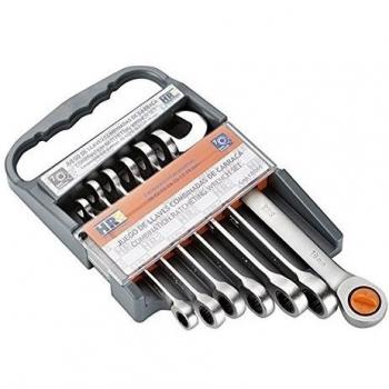 RH 170265 Llaves combinadas y carraca, 0 V, Set de 7 Piezas