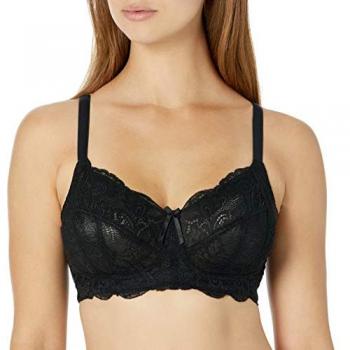 Panache Andorra Wire-Free Full Cup Bra Black 30DD