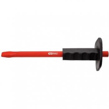 KS Tools 156.0536 - Cincel plano, empuñadura, 16x300mm con el eje octogonal