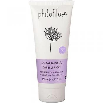 Acondicionador Phitofilos para Cabello Rizado con Espirulina y Katira, 200 ml - Vegano Ecobio 100%