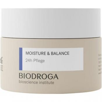Biodroga Moisture & Balance 24H Face Cream - Hydrating and Regenerative Formula